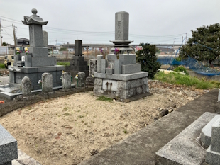 墓石移設改修前